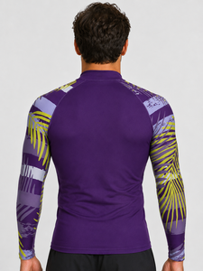 Rashguards écologiques pour hommes, fabrication par transfert thermique, tendance, haute qualité, BJJ, personnalisés, numériques, antibactériens, respirants - Product Image 4