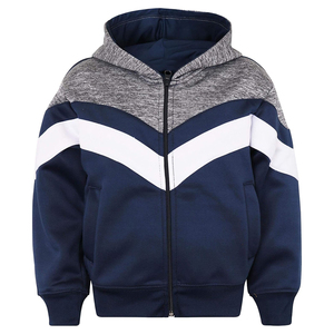 Ensemble de survêtement pour enfants avec sweat à capuche zippé et pantalon de jogging, personnalisable avec logo, fournisseur en gros, survêtement d'hiver pour enfants, survêtement polaire pour enfants - Product Image 2