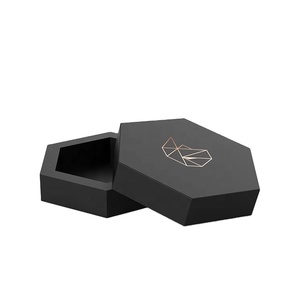 Caja de Regalo Rígida Hexagonal Personalizada de Dos Piezas con Tapa y Base, con Inserto de Espuma, Grabado en Relieve, Biodegradable, para Relojes, Empaque de Marca - Product Image 2