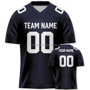 Maillot de football personnalisé avec nom et numéro d'équipe pour hommes, t-shirt respirant à manches courtes pour hommes, vêtements de club de football - Product Image 4