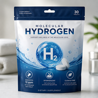 Comprimés d'eau hydrogénée, comprimés d'hydrogène moléculaire au magnésium, supplément d'hydrogène riche en H2, comprimés effervescents