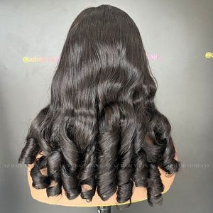 Cabello humano tejido Curl Tip Peluca de cabello humano vietnamita Full HD Encaje Frontal/Cierre, 100% cabello humano crudo, cabello Remy - Product Image 5
