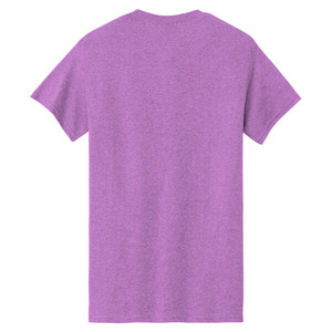 T-shirt Col Rond en Coton Tricoté 100% de Haute Qualité pour Homme, Coupe Oversize, Couleur Heather Orchid, Personnalisable, Meilleure Vente - Product Image 5