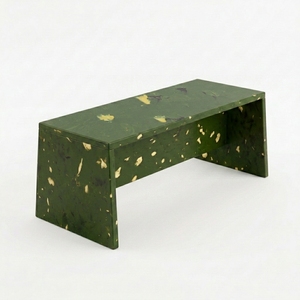 4GoodThings Recycled <b>Plastic</b> Waste Modern Water Resistant Eco Friendly Sustainable Durable 2-Seater Outdoor <b>Bench</b> Patio - Product Image 3
