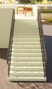 Rampe d'escalier en fer forgé sur mesure pour villas de luxe élégantes et projets de décoration intérieure de style escalier - Product Image 6