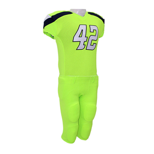 Custom American Football Uniform Set Full Sublimation Team Jersey and <b>Padded</b> <b>Pants</b> Kit Personalized Game Wear - Product Image 1