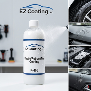EZ Coating LLC K-403 Plastic <b>Rubber</b> Tire Coating Liquid For Car Protection <b>Spray</b> Application - Product Image 4