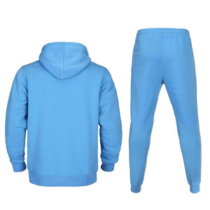 Conjunto deportivo slim para hombre, transpirable, tela suave, chaqueta con capucha, pantalones jogger con cintura elástica, ropa de entrenamiento ligera, informal, para gimnasio. - Product Image 2