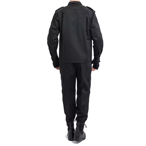 Conjunto de Uniforme de Seguridad para Hombre, Color Sólido, Camisa y Pantalones de Poliéster/Algodón, Detección de Agujas, Todas las Temporadas, Precio Económico - Product Image 2