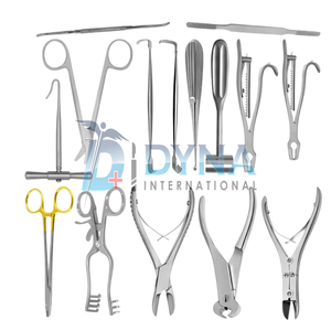 Ensemble d'instruments orthopédiques de haute qualité, 15 pièces, certifié CE, instruments orthopédiques vétérinaires - Product Image 4