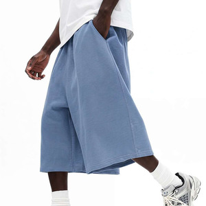 Pantalones cortos de forro polar azul claro de alta calidad para hombre, material suave y acogedor para dormir y para el confort interior en invierno, pantalones cortos de forro polar para hombre - Product Image 4