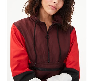 Chaquetas Cortavientos Deportivas para Mujer, Impermeables, Transpirables, con Bloques de Color, para Gimnasio, Fitness, Casual, Tallas Grandes - Product Image 3