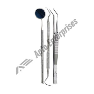Apto Enterprises - Juego de 3 Pinzas de Extracción Dental Manuales de Alta Resistencia, Juego Básico de Cirugía Dental, Acero Inoxidable Profesional - Product Image 4