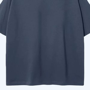 เสื้อยืดโอเวอร์ไซส์ทรงหลวมสำหรับผู้ชาย พิมพ์โลโก้ตามสั่ง ผ้าคอตตอนหนานุ่ม ระบายอากาศได้ดี เหมาะสำหรับใส่ในฤดูร้อน สไตล์สตรีทแวร์ - Product Image 6