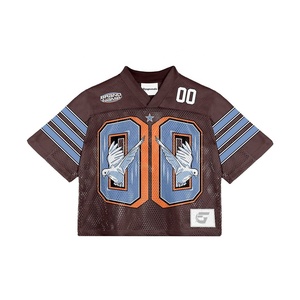 Uniforme de Fútbol Americano Personalizado, Jersey de Fútbol con Estampado de Paz y Amor, Sublimación, Poliéster Transpirable, Unisex para Adultos - Product Image 3