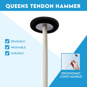 Martillo de Patella Premium con Cabeza de Goma - Herramienta Duradera y Ligera para Pruebas de Reflejos en Adultos y Niños, Ideal para Uso Neurológico - Product Image 4