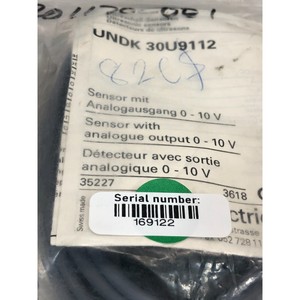 เซ็นเซอร์อัลตราโซนิก BAUMER ELECTRIC UNDK 30U9112 - อุปกรณ์และอะไหล่เซมิคอนดักเตอร์ชั้นนำระดับโลกที่เชื่อถือได้ - Product Image 4