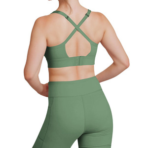 Women's Seamless Activewear Set High Waist Yoga Leggings and Sports Bra Fitness Workout Outfit New Arrival - Product Image 2