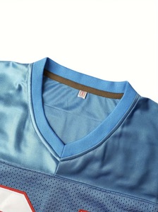 เสื้อฟุตบอลอเมริกันแบบสั่งทำคุณภาพสูงขายดีที่สุด ดีไซน์ลำลองด้านหน้า ผลิตจากโพลีเอสเตอร์ 100% ระบายอากาศได้ดี มีไซส์พลัส ไซส์ใหญ่ แบบไม่มีแขน สั่งซื้อได้ทางออนไลน์ - Product Image 2