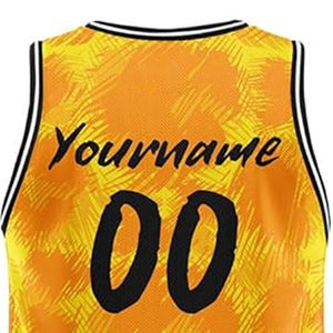 Maillot de sport imprimé pour homme en jersey 100 % polyester, coupe ample, personnalisé, respirant, dernier design avec impression numérique - Product Image 2