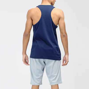 เสื้อกล้ามผู้ชายแบบลำลองผ้าถักทอระบายอากาศได้ดีปรับแต่งฉลากได้ - Product Image 3