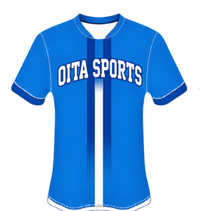 Ensemble de rugby bleu marine et blanc, maillot à manches courtes avec fermeture éclair sur le devant, short assorti, respirant, uniforme de sport pour l'entraînement en équipe - Product Image 3