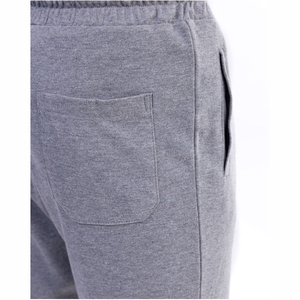 Men's Gray Sweatpants Elastic Waist <b>Drawstring</b> Closure Side Pockets Casual Jogger Pants Autumn Wear - Product Image 2