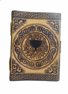 AAN Overseas Ventures Carnet en Cuir Vintage Pentagramme avec Fermoir Métallique Fait Main, Journal Souvenir, Cadeau de Voyage Premium - Product Image 4