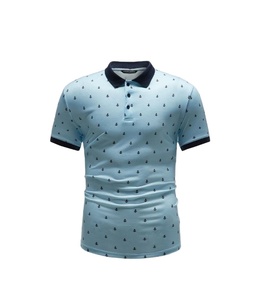 เสื้อเชิ้ตแขนสั้นผ้าคอตตอน 100% คุณภาพสูง พิมพ์ลายดิจิทัล ออกแบบตามสั่ง ขายส่ง ป้องกันการยับ ผ้าถักเนื้อนุ่ม น้ำหนัก 210 กรัม ติดกระดุม - Product Image 6
