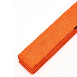 Ceintures de BJJ 100% coton, tissage perlé doux de qualité supérieure, ceinture personnalisée de Jiu-Jitsu brésilien et de Taekwondo avec logo personnalisé pour adultes unisexe - Product Image 3