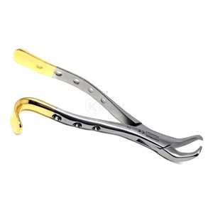 Forceps d'extraction dentaire universels en acier inoxydable, instrument chirurgical d'extraction orale, outil professionnel d'extraction dentaire - Product Image 3
