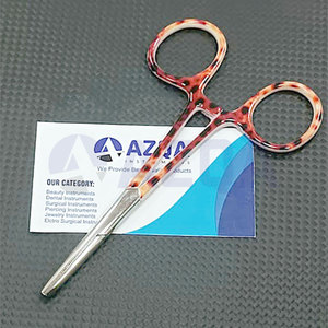 Pinces de pêche en acier inoxydable avec poignées recouvertes de papier brun et pince de verrouillage pour la pêche à la mouche et la pêche sportive - Product Image 4
