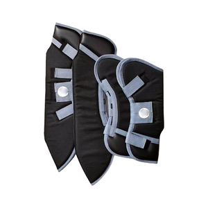 Bande élastique en maille pour ventre de cheval blanc avec anneau en D, sangle de selle épaisse, prévient les piqûres de mouches et de moustiques pour housse de peitorale d'hiver - Product Image 3