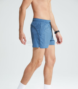 New Arrival Men's Summer High Street Style Customizable Front Quick-dry Shorts 100% Polyester <b>Heat</b>-Transfer Printing Elastic Mid - Product Image 3
