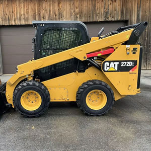 Chargeuse sur pneus CAT246D, mini-chargeuse 4x4, chargeuse sur pneus CAT 252B 236D 262D 272D 277c 255, mini-excavatrice sur pneus CAT - Product Image 6