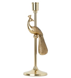 Candelabro de Aluminio con Diseño de Ciervo de Lujo con Asa, Portavelas Decorativo Vintage para una Decoración Elegante del Hogar - Product Image 3