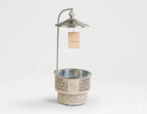 Classic Laser Cutwork Metal Stand With Lid Holder Copper Brazier And Perforated Design For Heating Food <b>Buffet</b> Wedding and Hotel - Product Image 4