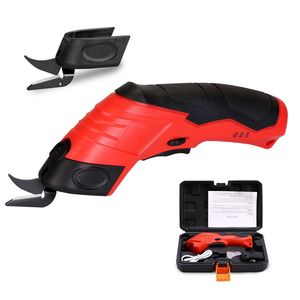 กรรไกรไฟฟ้าไร้สายพร้อมแบตเตอรี่แบบชาร์จได้ 10000RPM เครื่องตัดผ้า 2 ใบมีดเปลี่ยนได้ เครื่องตัดอัตโนมัติ - Product Image 1