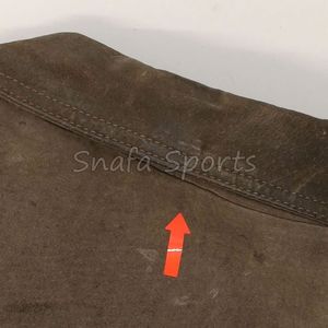 Chaqueta de gamuza para hombre lista para enviar o OEM, estilo camisa de moda, chaqueta bomber de cuero vacuno y de oveja auténtico para hombre - Product Image 4