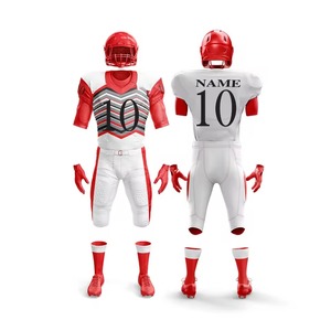 Conjunto de Uniforme de Fútbol Americano Personalizado, Conjunto de Jersey Sublimado, Ropa Deportiva Transpirable para Equipos, Ropa de Fútbol, Conjunto al por Mayor - Product Image 1