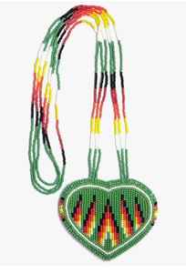 Conjunto de collar y aretes con cuentas de colores vibrantes, diseñado para un look de joyería llamativo y a la moda. - Product Image 6