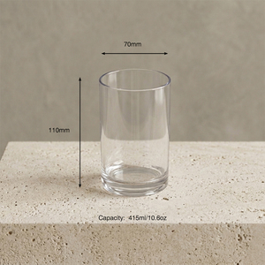 [Holar] Taiwan Made High Quality Classic Tritan <b>Plastic</b> Shatterproof Juice <b>Glasses</b> for Catering Hospitality Weddings - Product Image 3