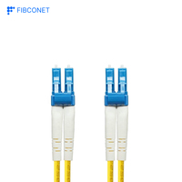 0.9mm 3.0mm 2.0mm SC Upc SC Upc Sm kabel Patch 9/125 disesuaikan warna panjang putih Simplex kabel Patch serat optik
