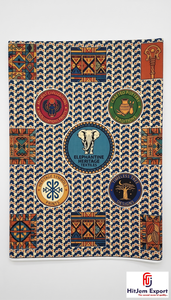 Wholesale Nigeria Twill Rib African Wax Print Cotton Fabric OEM ODM Customized Textile Manufacturing Supplier - Product Image 3