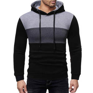 Men's Premium Solid 100% Cotton Oversized Hoodie | <b>Black</b> White Sublimation <b>Sweatshirt</b> | Urban Streetwear Hooded Pullover - Product Image 2