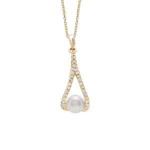 Nuevo Collar con Colgante de Perla de Agua Dulce Clásica, Plata de Ley 925, Corte Brillante Redondo, Diseño de Gota de Agua con Circonita Cúbica, Joyería Fina para Mujer - Product Image 6