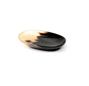 Jabonera de Cuerno Natural de Doble Capa Ecológica y Moderna para Baño de Hotel con Bandeja de Drenaje - Precio al por Mayor - Product Image 6
