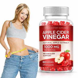 Gummies de Vinaigre de Cidre de Pomme Premium, Gummies Véganes Bien-être au Vinaigre de Cidre de Pomme pour la Santé Quotidienne et le Soutien Nutritionnel - Product Image 1