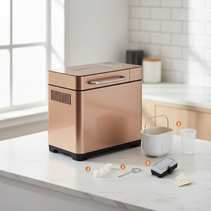 Máquina para Hacer Pan Sudex, Totalmente Automática, Inteligente, Multifuncional, Pequeña, para Desayunos, con Función de Fermentación de Masa - Product Image 2
