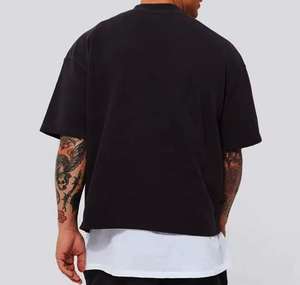 Camiseta Vintage con Lavado Ácido Personalizada - Camiseta Extra Grande para Hombre, 100% Algodón, Estilo Desgastado - Product Image 5